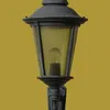 solar-lantern-gold Solar Rechargeable Lantern in Gold